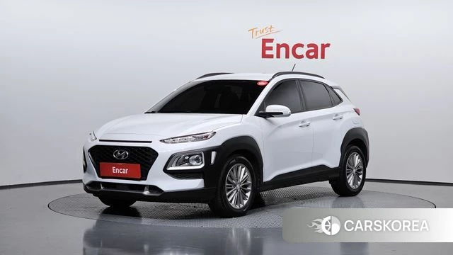 Hyundai Kona 2018 Белый из Кореи