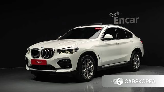 BMW X4 (G02) 2021 Белый из Кореи