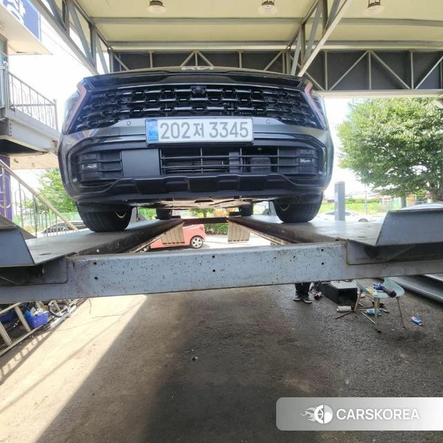 Kia Sportage 5th Generation Hybrid 2024 Серый из Кореи