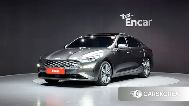 Kia K8 Hybrid 2022 Серый из Кореи
