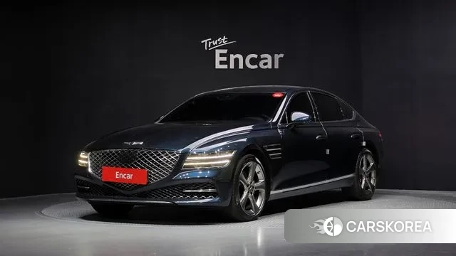 Genesis G80 (RG3) 2021 Синий нефрит из Кореи