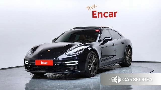 Porsche Panamera (971) 2023 Черный из Кореи