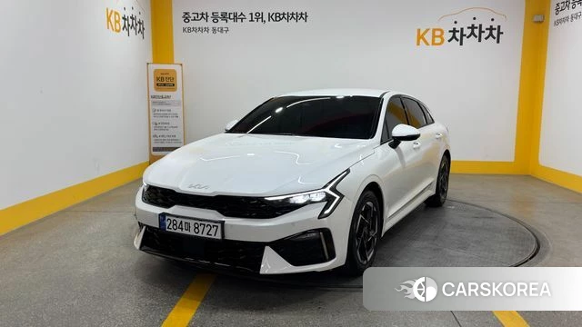 Kia The New K5 3rd generation 2024 Белый из Кореи