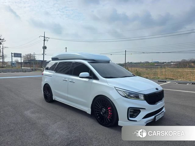 Kia The New Carnival 2019 Белый из Кореи