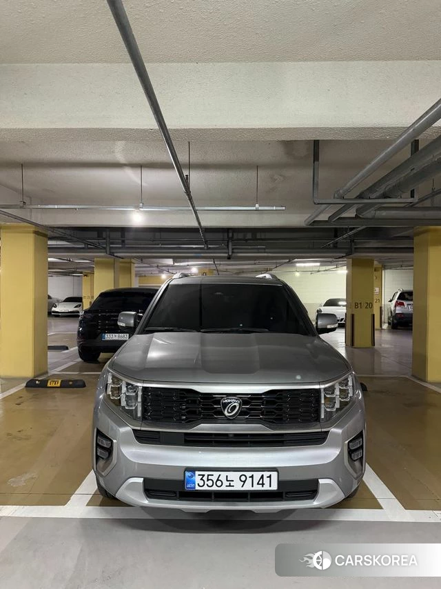 Kia Mohave Master 2021 Серебристо-серый из Кореи