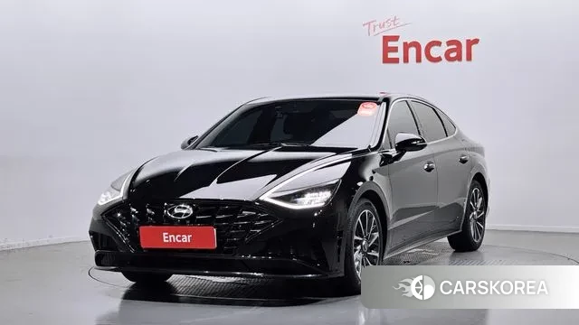 Hyundai Sonata (DN8) 2021 Черный из Кореи