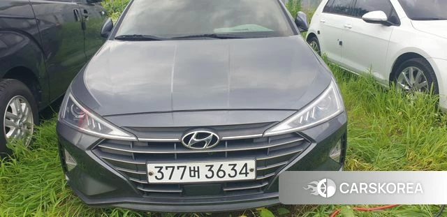 Hyundai The New Avante AD 2019 Серебристо-серый из Кореи