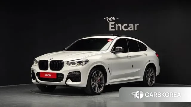 BMW X4 (G02) 2021 Белый из Кореи