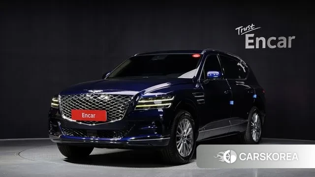 Genesis GV80 2022 Синий из Кореи