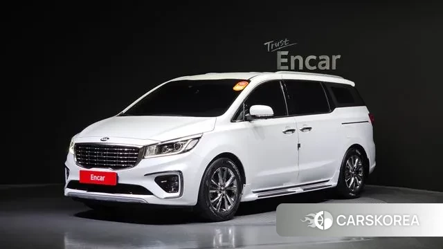 Kia The New Carnival 2019 Белый из Кореи