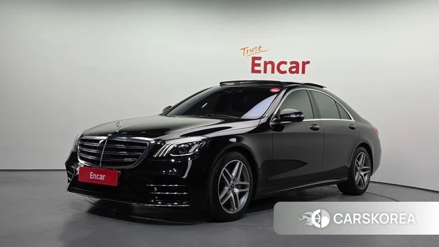 Mercedes-Benz S-Class W222 2020 Черный из Кореи