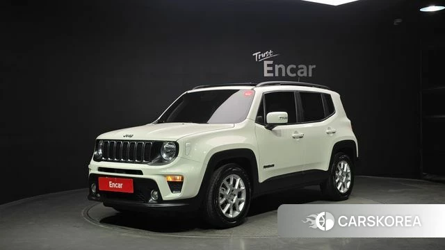 Jeep Renegade 2021 Белый из Кореи