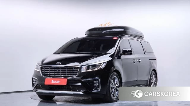 Kia The New Carnival 2018 Черный из Кореи