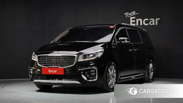 Kia The New Carnival 2019 Черный из Кореи