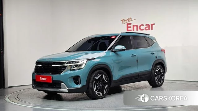 Kia The New Seltos 2023 Небесно-голубой из Кореи