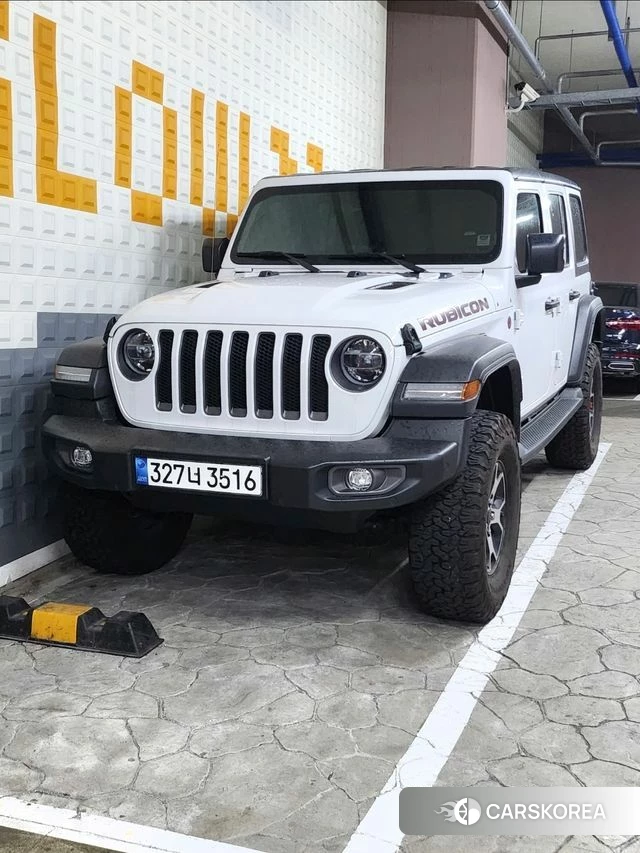 Jeep Wrangler (JL) 2021 Белый из Кореи