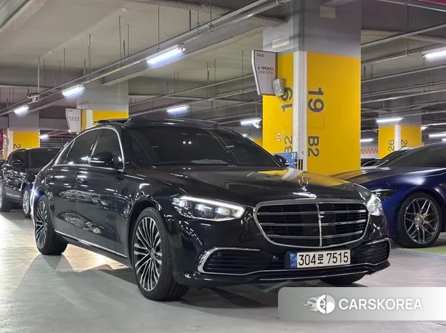 Mercedes-Benz S-Class W223 2021 Черный из Кореи