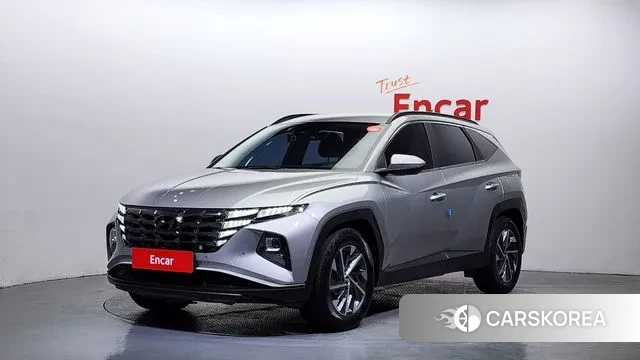 Hyundai Tucson (NX4) 2021 Серебристо-серый из Кореи