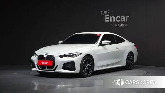 BMW 4 Series (G22) 2022 Белый из Кореи