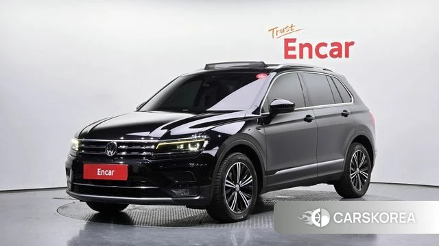 Volkswagen Tiguan second Generation 2019 Черный из Кореи