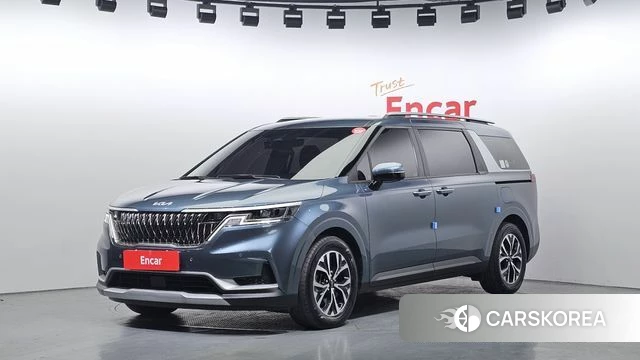 Kia Carnival 4th generation 2022 Синий из Кореи