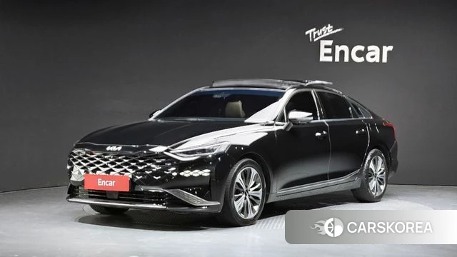 Kia K8 2021 Черный из Кореи