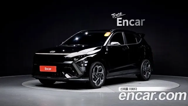 Hyundai Kona (SX2) 2023 Черный из Кореи