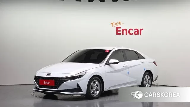 Hyundai Avante (CN7) 2020 Белый из Кореи