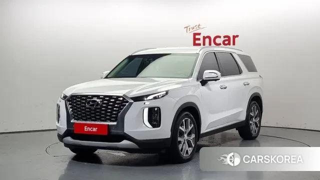 Hyundai Palisade 2021 Белый из Кореи