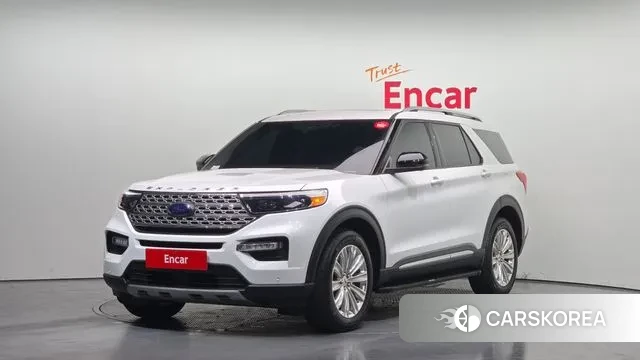 Ford Explorer 6th Generation 2022 Белый из Кореи