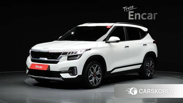 Kia Seltos 2022 Белый из Кореи