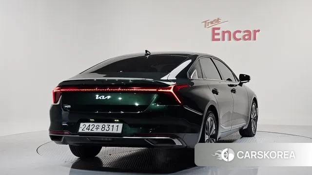 Kia K8 2021 Зеленый из Кореи