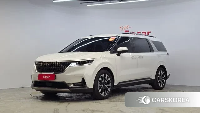 Kia Carnival 4th generation 2023 Белый из Кореи