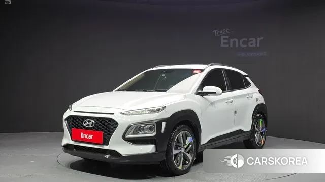 Hyundai Kona 2019 Белый из Кореи