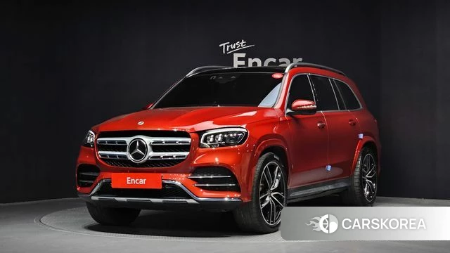 Mercedes-Benz GLS - Class X167 2023 Красный из Кореи