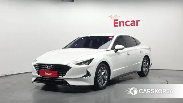 Hyundai Sonata (DN8) 2019 Белый из Кореи
