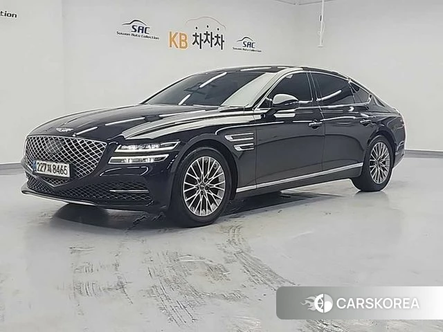 Genesis G80 (RG3) 2021 Черный из Кореи