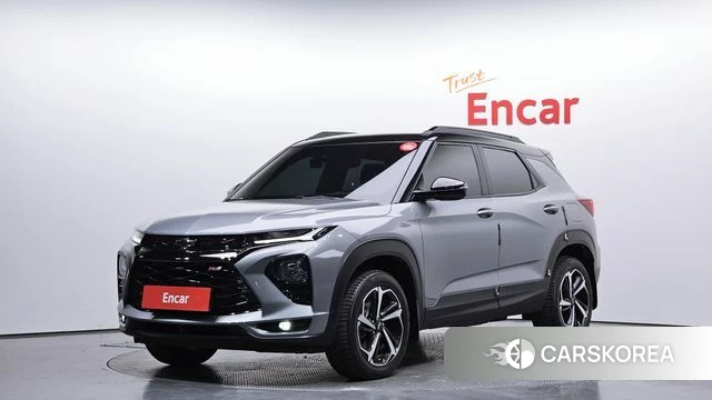 Chevrolet (GM Daewoo) Trailblazer 2023 Серебряный из Кореи