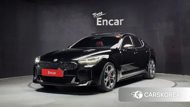 Kia Stinger 2020 Черный из Кореи
