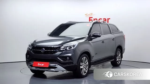 Ssangyong Rexton Sports 2018 Серый из Кореи