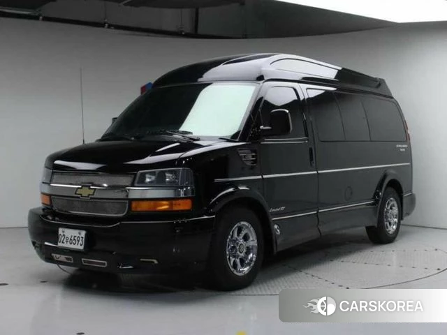 Chevrolet Express Van 2018 Черный из Кореи