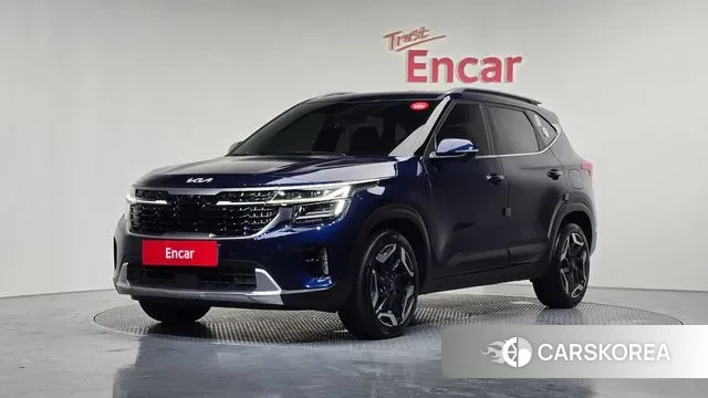 Kia The New Seltos 2023 Синий из Кореи