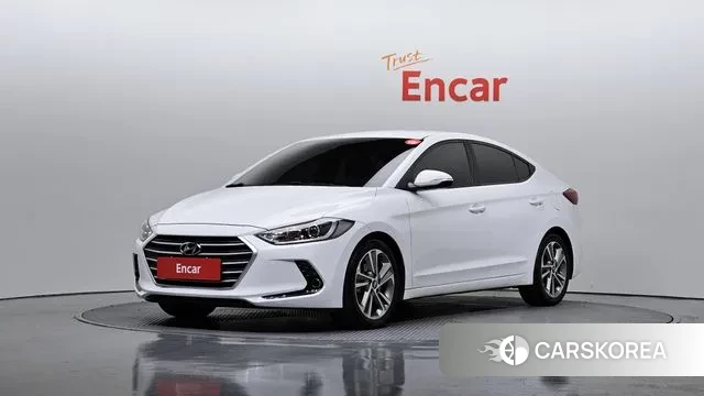 Hyundai Avante AD 2018 Белый из Кореи