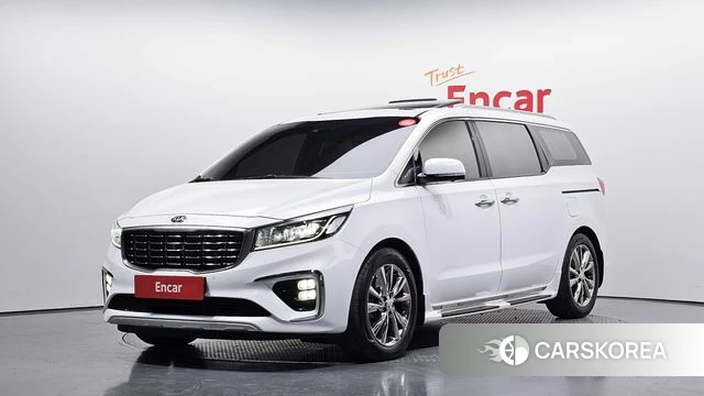 Kia The New Carnival 2019 Белый из Кореи