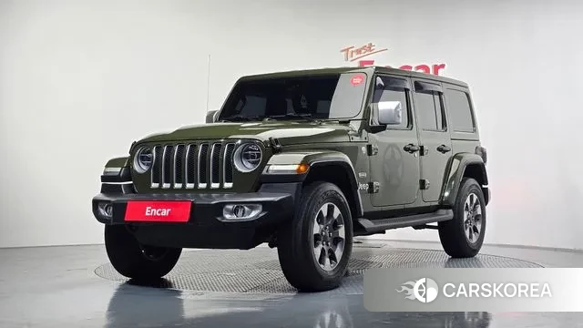 Jeep Wrangler (JL) 2020 Зеленый из Кореи