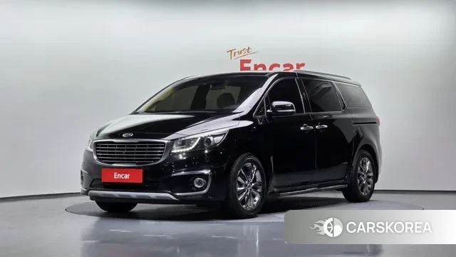 Kia All New Carnival 2018 Черный из Кореи