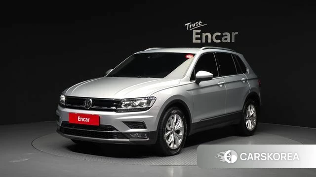 Volkswagen Tiguan second Generation 2018 Серебряный из Кореи