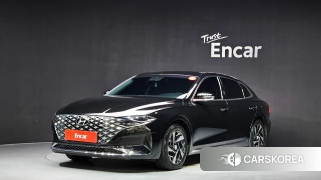 Hyundai The New Grandeur IG Hybrid 2022 Черный из Кореи