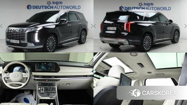 Hyundai The New Palisade 2022 Черный из Кореи