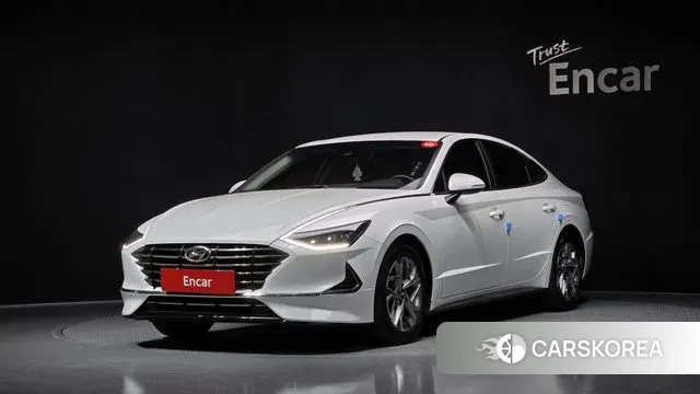Hyundai Sonata (DN8) 2021 Белый из Кореи